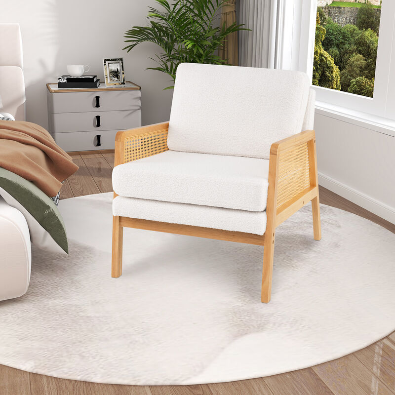 Mid-Century Modern Accent Chair for Stylish and Comfortable Living Room Seating