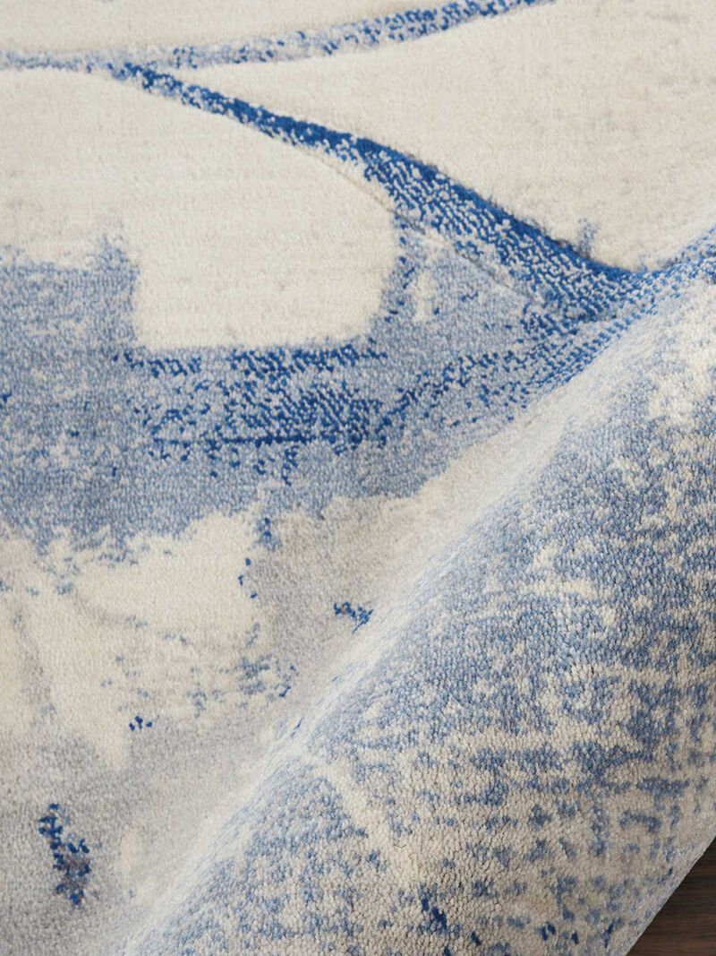 Somerset ST18 Ivory/Blue 6'7" x 9'7" Rug