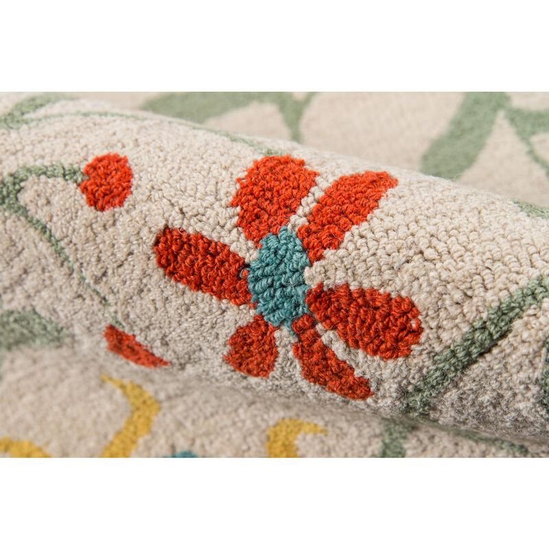 Momeni Casual Runner Area Rug, Ivory, 2'3 X 8' Runner