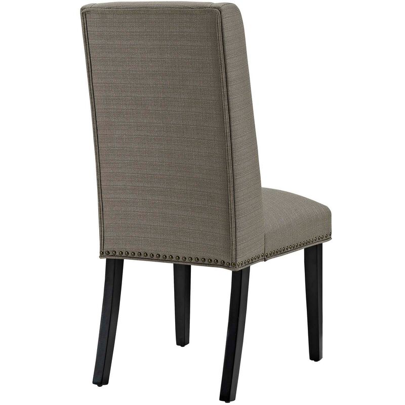 Baron Dining Chair Fabric Set of 4-Benzara