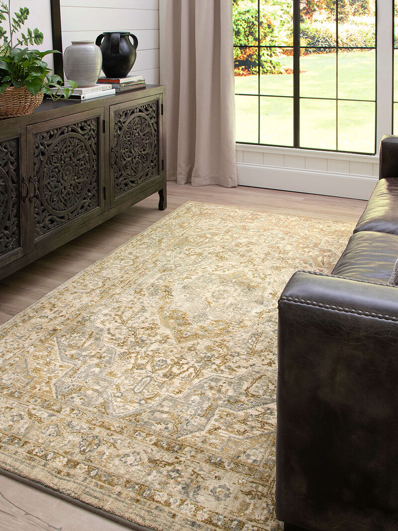 Touchstone Nore Willow gray 3' 6" X 5' 6" Rug
