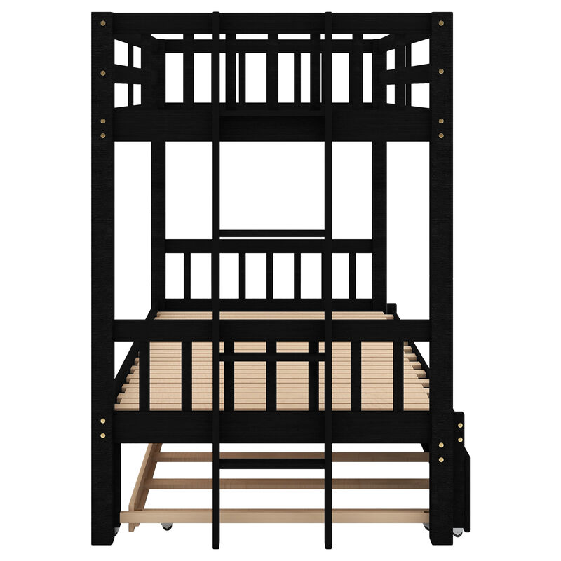 Merax Classic Pull-Out Multi-Functional Bunk Bed