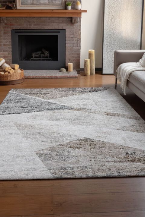 Neo NO11 Silver 8' x 10' Rug