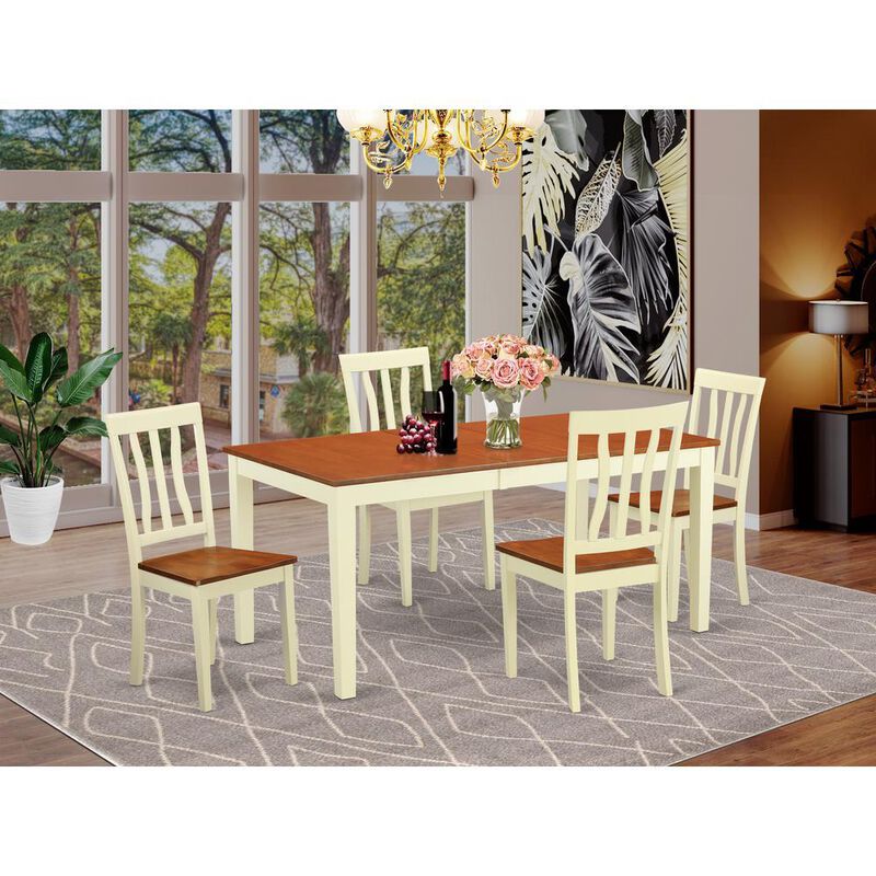 5 Pc dinette Table set -Table and 4 Dining Chairs