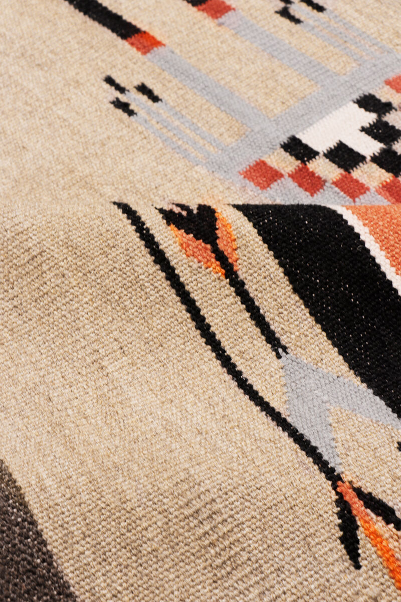 Pasargad Home Tuscany Hand-Woven Wool Area Rug- 4' 2'' X  5'10'' image number 3