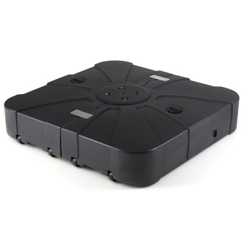 Outdoor Cantilever Umbrella Base Square Water and Sand Fillable Base-35 Inches image number 0