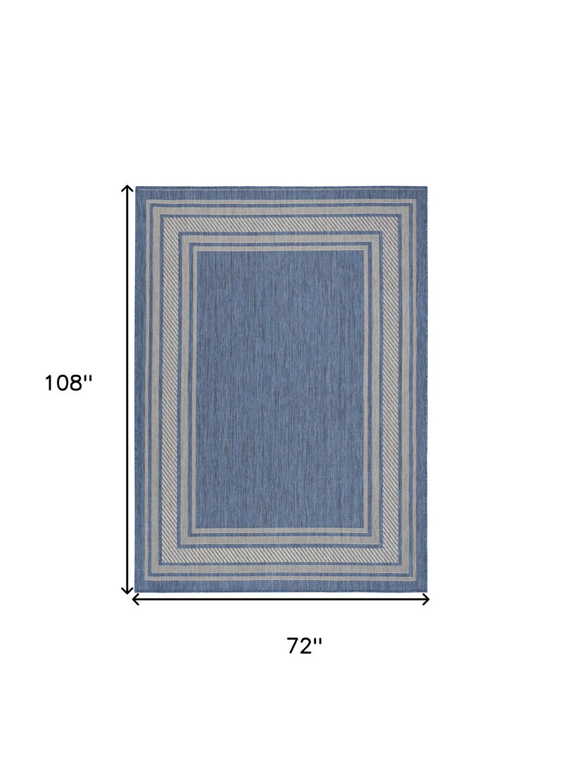 HomeRoots Geometric Indoor Outdoor Area Rug image number 6