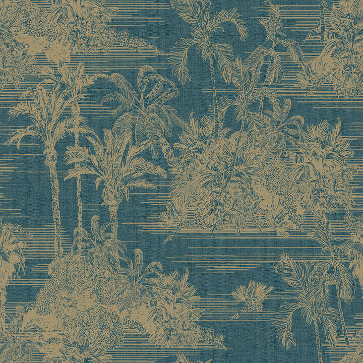 Tropic Archive Toile Peel & Stick Wallpaper