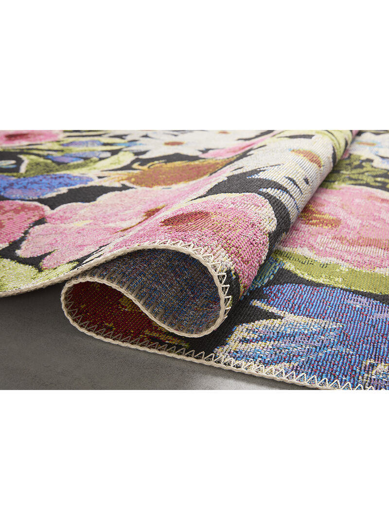 Botanical BOT01 Black/Multi 6'7" x 9'4" Rug
