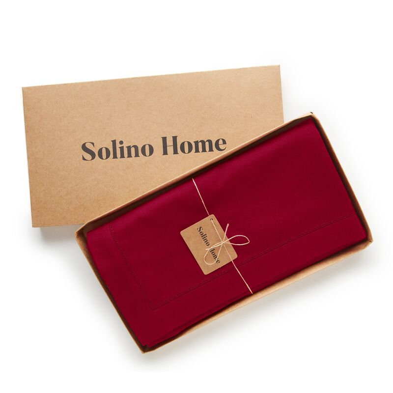 Cotton Linen Tablecloth - Cotton Linen Hemstitch