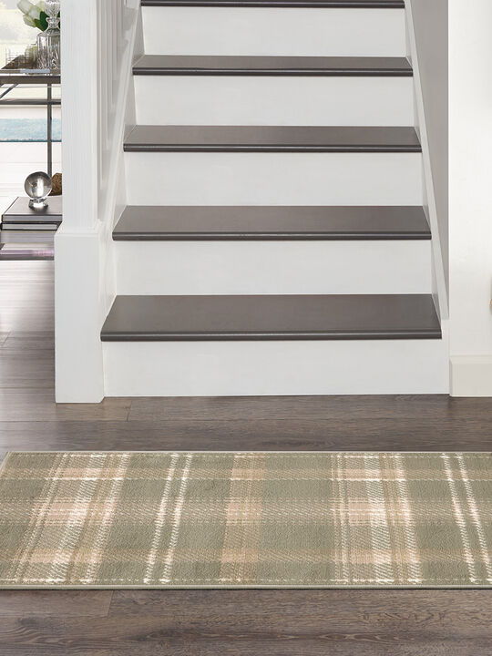 Grafix GRF03 Olive 3' x 5' Rug