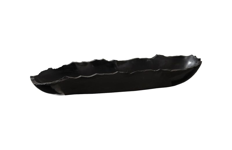 Onyx Canoe Black Bowl