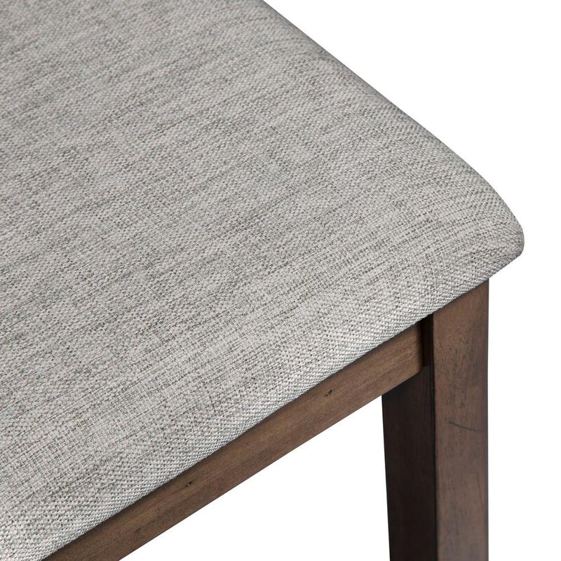 Liberty Furniture Santa Rosa Upholstered Dining Bench in Antique Honey image number 3