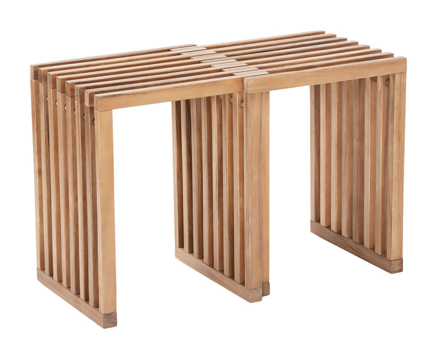 Riviera Extendable Stool (Set of 2) Natural
