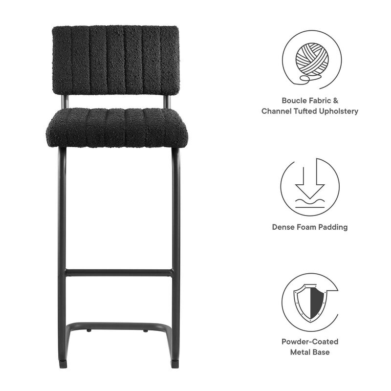 Parity Boucle Bar Stools - Set of 2 image number 8