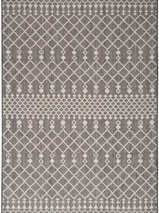 Positano POS02 Charcoal 6' x 9' Rug