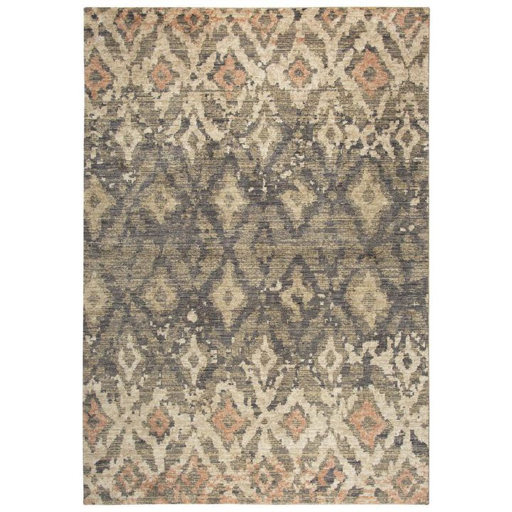 Euphoria Brown 5' x 8' Hybrid Rug