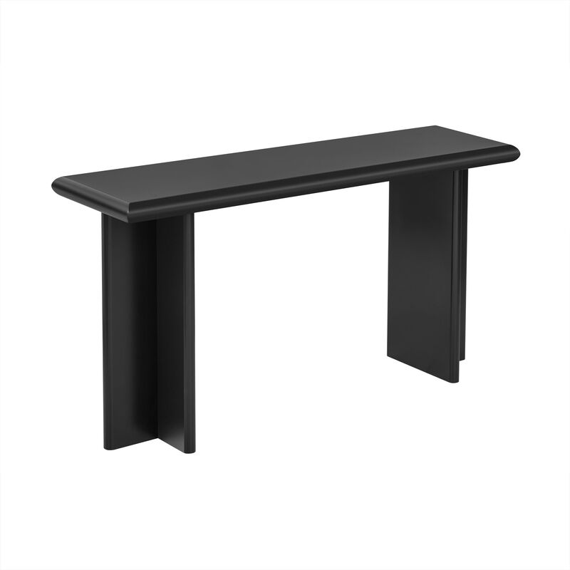 Modern Entryway Table with L-Shaped Legs, Suitable for Entryway, Hallway, Living Room, Foyer, Corridor image number 4