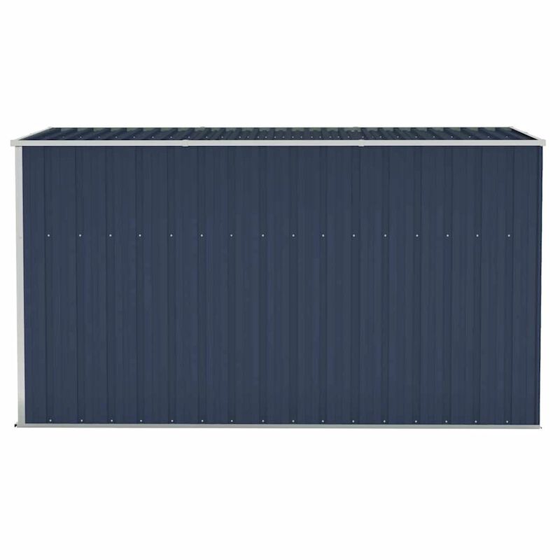 Garden Shed Anthracite Galvanized steel, metal Medium Garden Shed