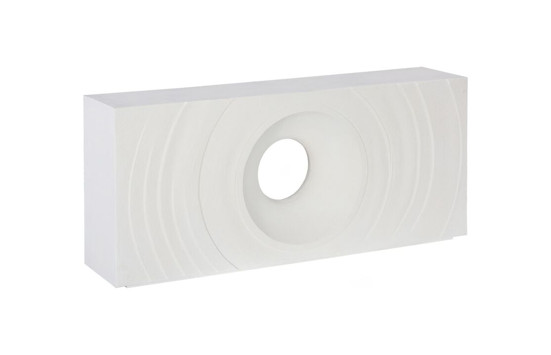 Void Console Table in White