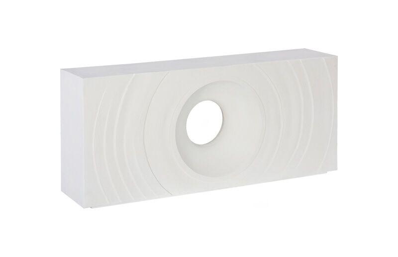 Void Console Table in White