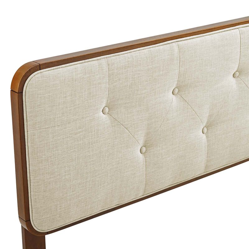 Modway - Collins Tufted Twin Fabric and Wood Headboard image number 3