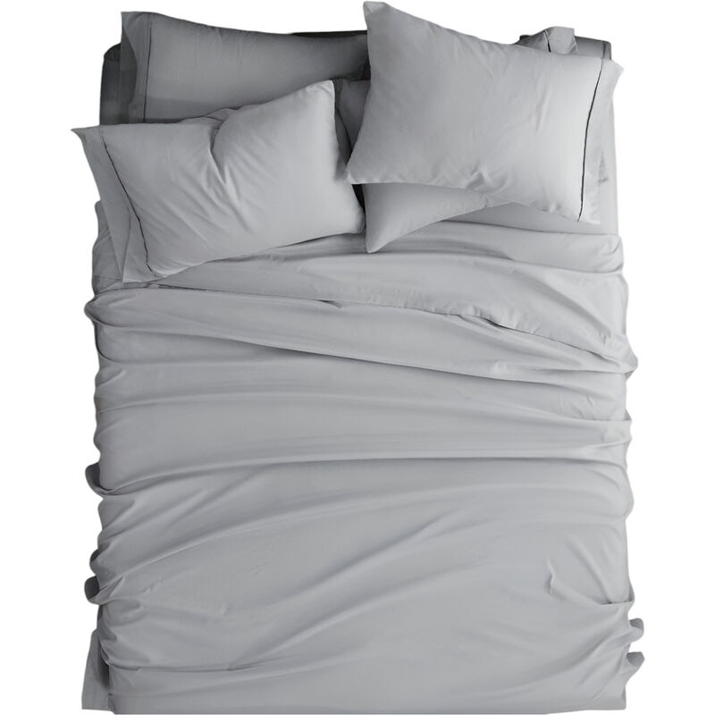 6 Piece Wrinkle Resistant Microfiber Polyester Sheet Set