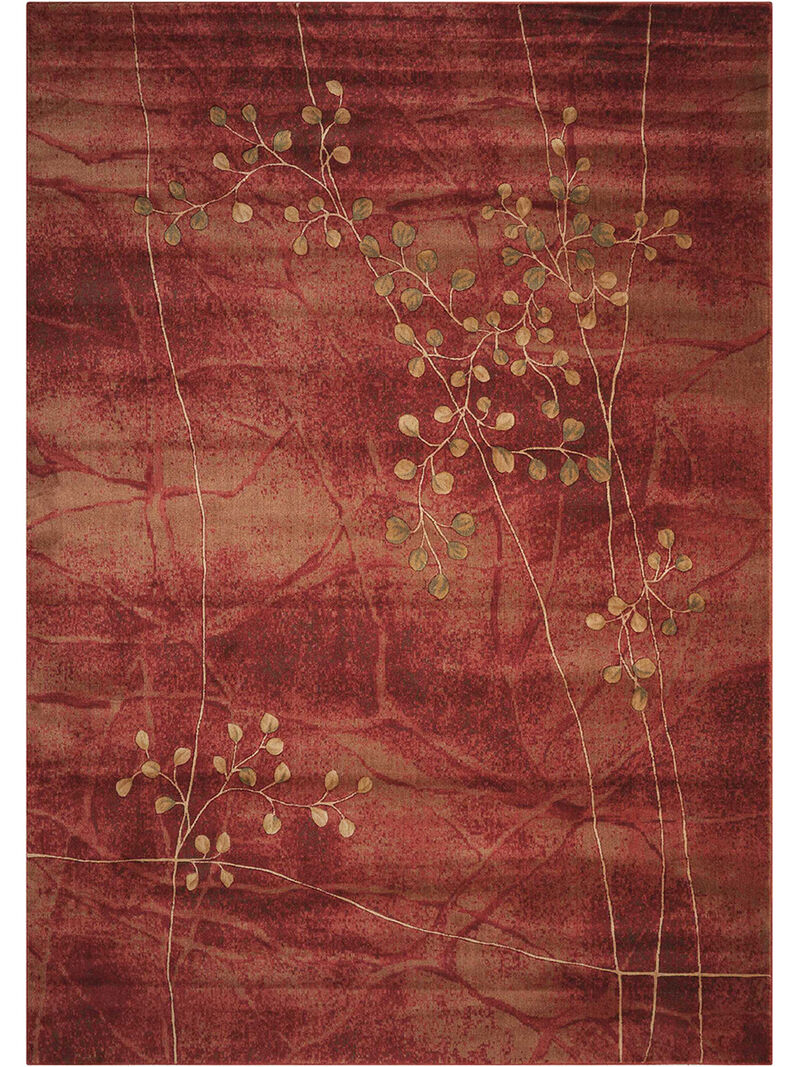 Somerset ST74 Flame 2' x 2'9" Rug