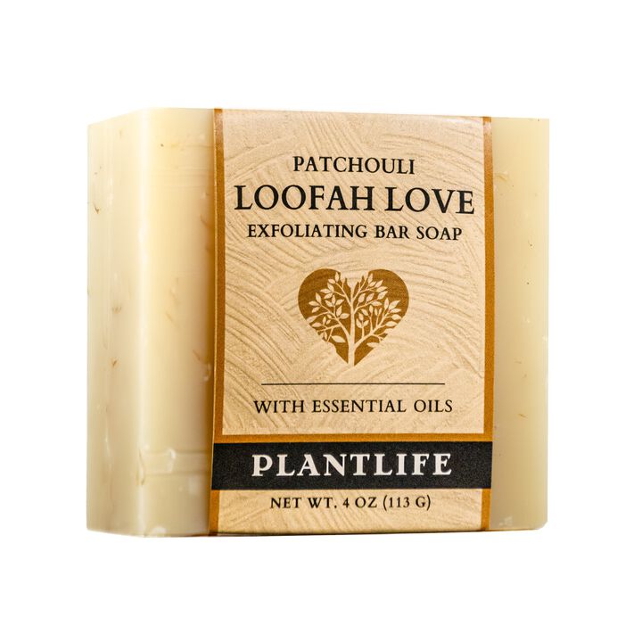 Plantlife Bar Soap - Loofah Love Patchouli 3 Pack