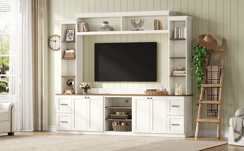 Balfid  Farmhouse Large TV Stand image number 1