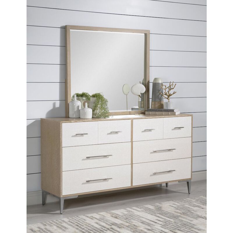 Legacy Classic 8-Drawer Dresser with Felt-Lined Top Drawers and Cedar-Lined Bottom Drawers