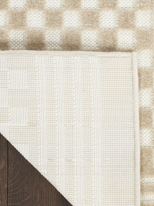 Care Free CAF02 Beige 3'11" x 5'11" Rug