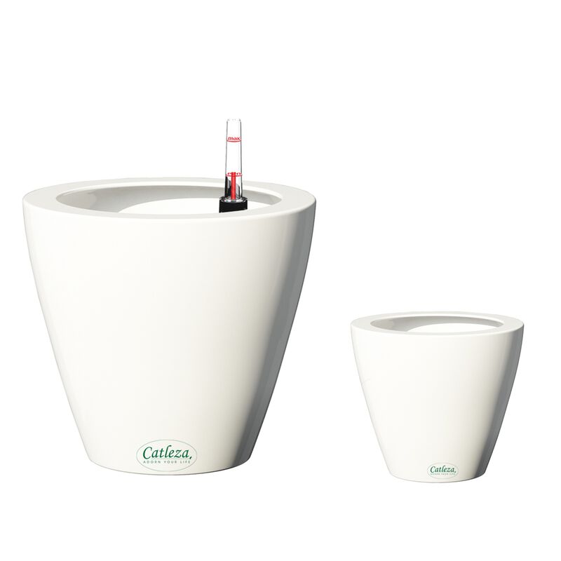 2-Pack Smart Self-watering Planter Round Cone Pot for Indoor and Outdoor image number 0