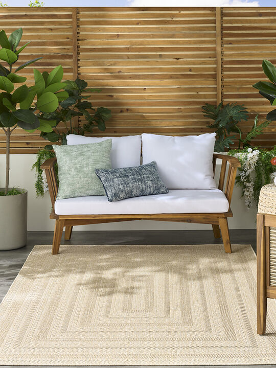 Tulum TLM04 Cream 6' x 9' Rug