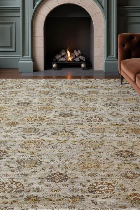Aristo AR3 Beige 1'8" x 2'6" Rug