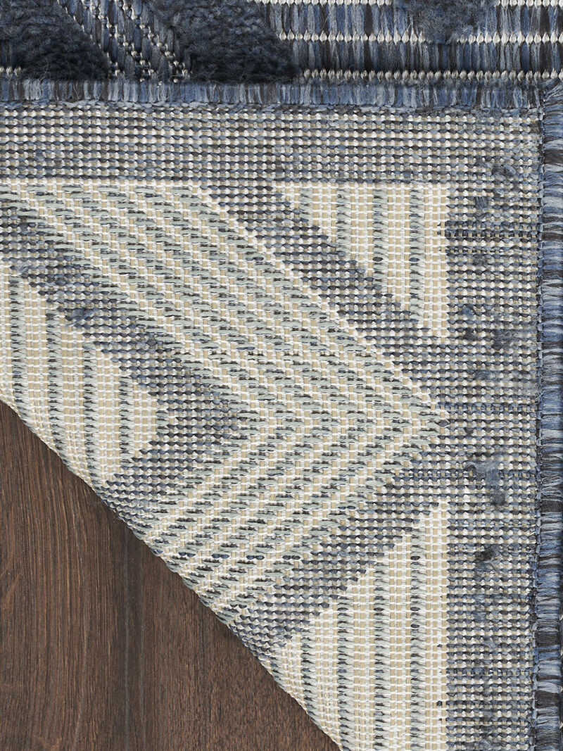 Versatile NRV01 Navy/Blue 4' x 6' Rug