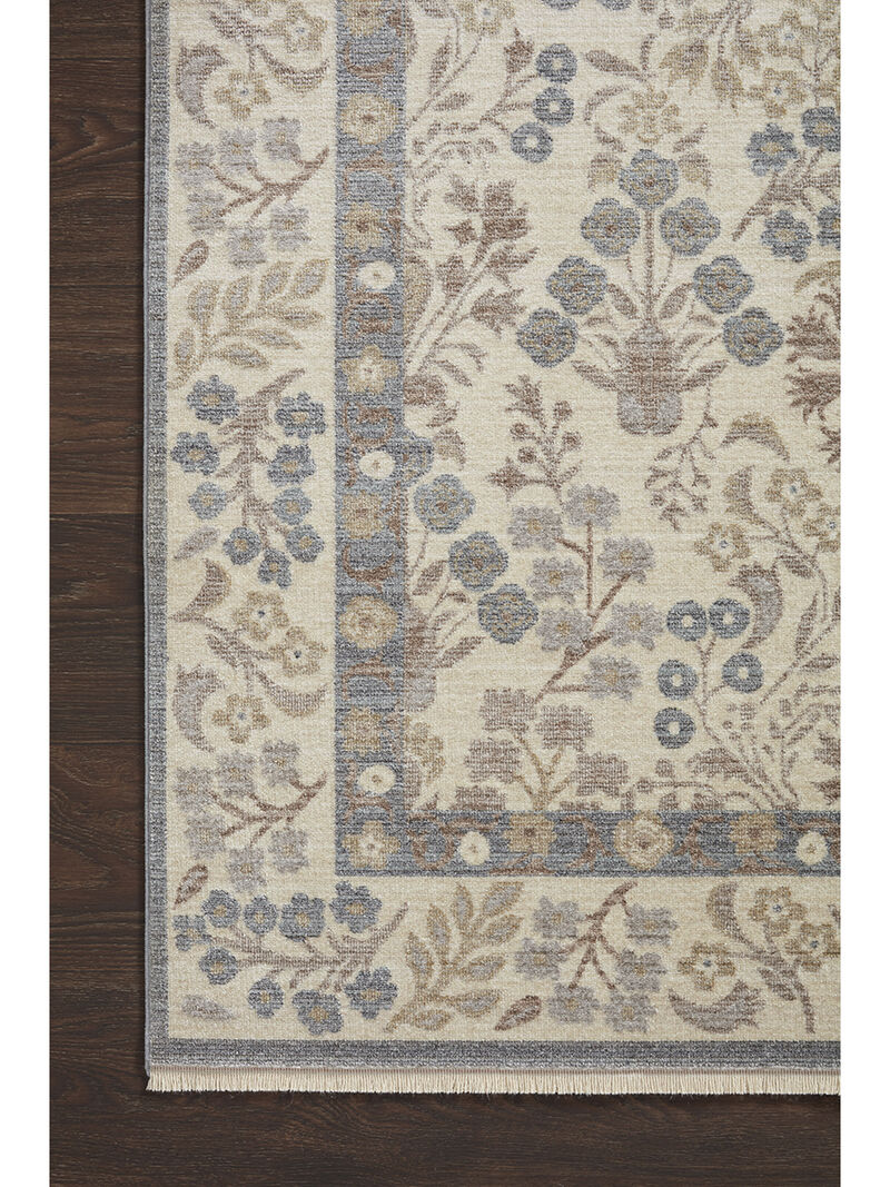 Holland HLD02 Stone 5'3" x 7'9" Rug by Rifle Paper Co.