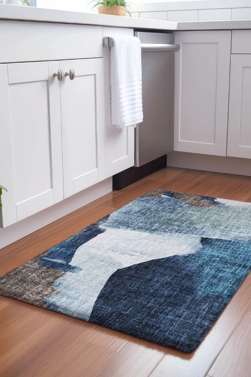 Boca BO7 Denim 3' x 5' Rug image number 1
