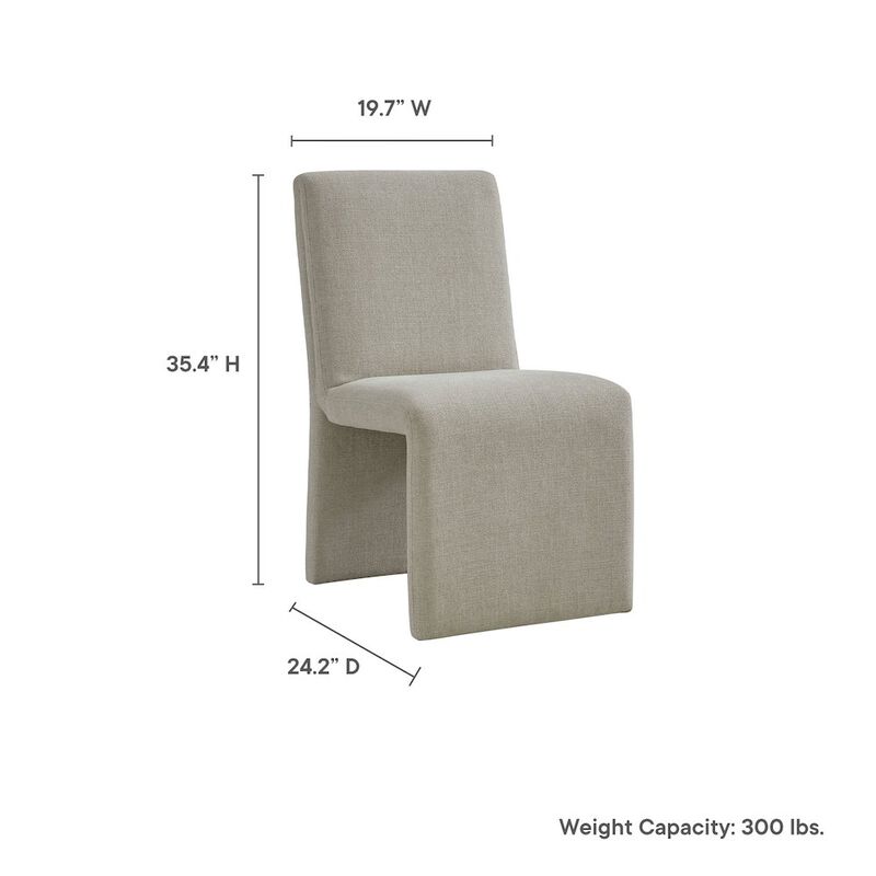 Emory Fabric Upholstered Dining Side Chair image number 2