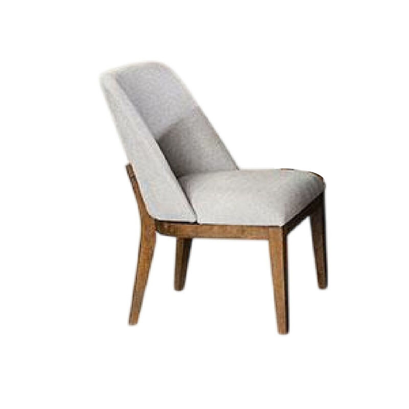 Ramie 9pc Dining Table Set, 84-102 Inch Expandable Leaf, 8 White Chair - Benzara image number 2