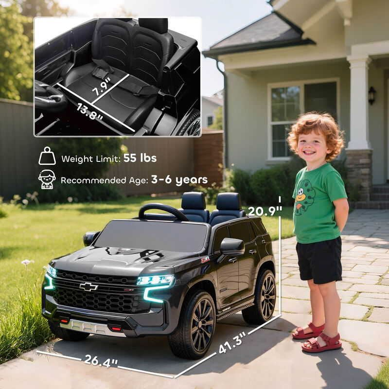 BreeBe Electric Ride on Car 12V Kids Ride-on Toy image number 2
