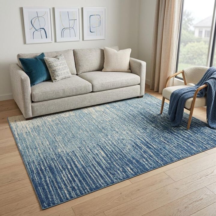 HomeRoots Abstract Area Rug