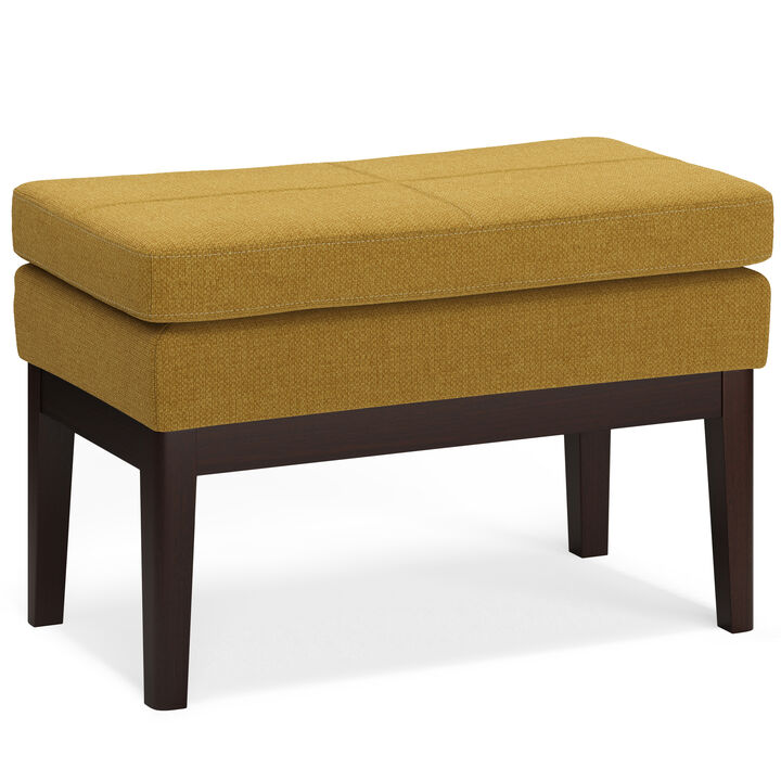 Simpli Home Carlson Small Ottoman Bench