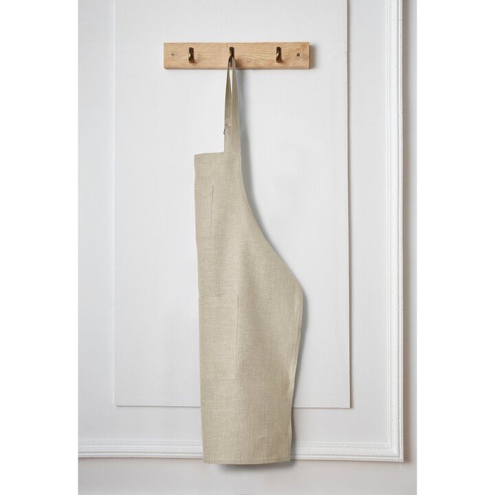 Solino Home 100% Pure Linen Linen Apron - Kitchen Linen