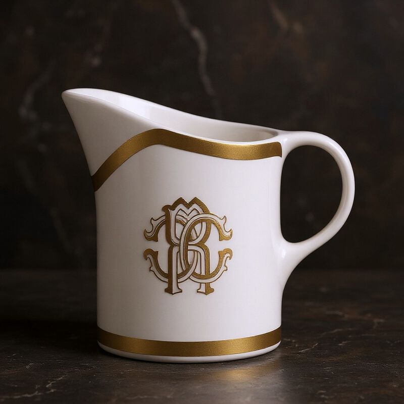 Creamer SILK  Gold diam. 3.5", H 3.3" image number 2