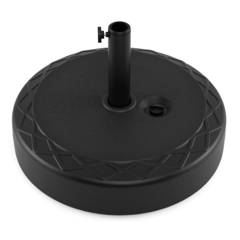Fillable Umbrella Base 90 LBS Heavy Duty Sand Filled Round Market Umbrella Stand image number 0