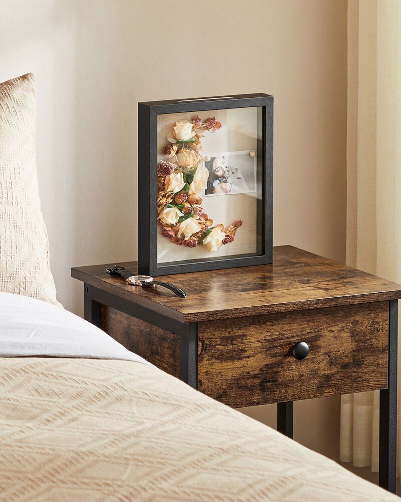 Shadow Box Frame, 8x10 Black Box Frame Display Case