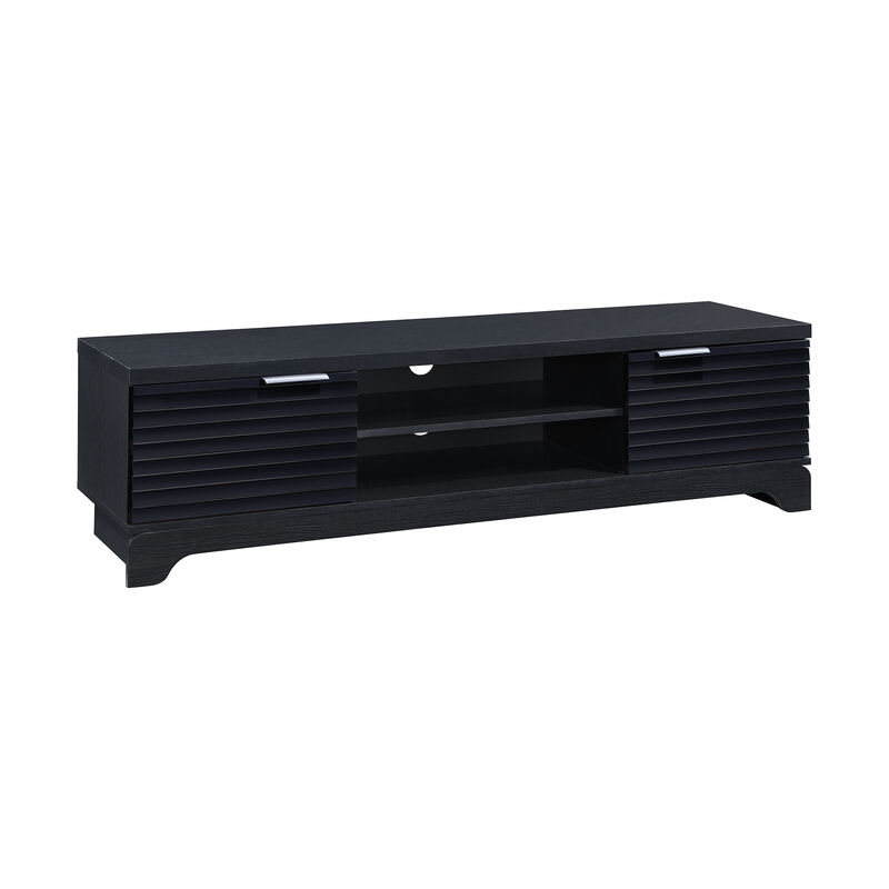 58.66 in. Wood TV Stand with 2 Storage Cabinets Fits TV's up to 65 in. image number 3