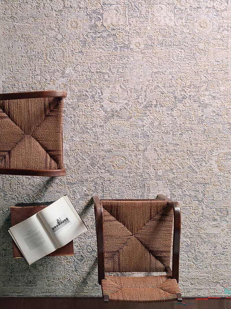 Zarif Twig Tan/Beige 7'6" x 9'6" Rug image number 1