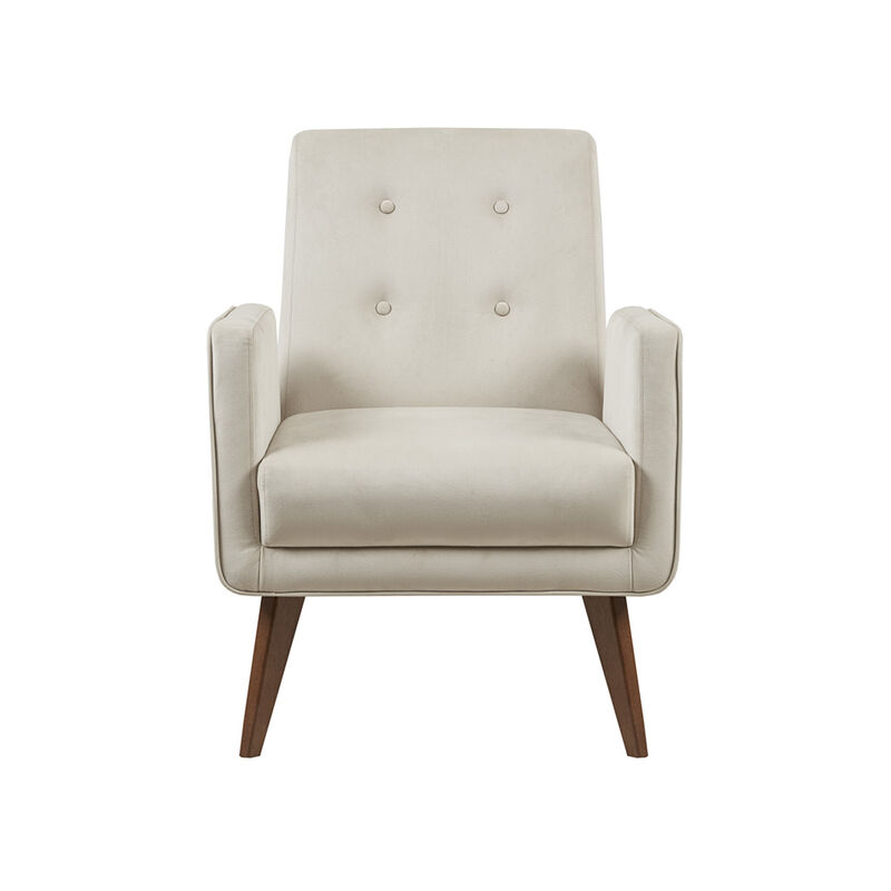 Gracie Mills Darell Elegance Defined Button-Tufted Upholstered Accent Chair